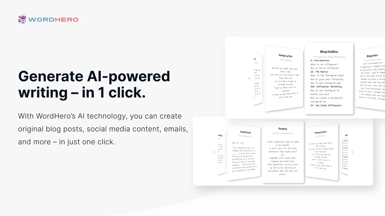 WordHero - AI Content Writer