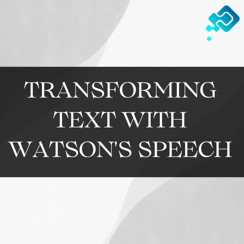 watson text to speech